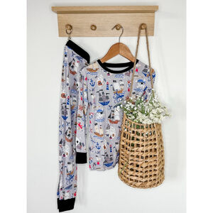 Little Sleepies Pirate 2pc Pajamas Bamboo - size 7/8